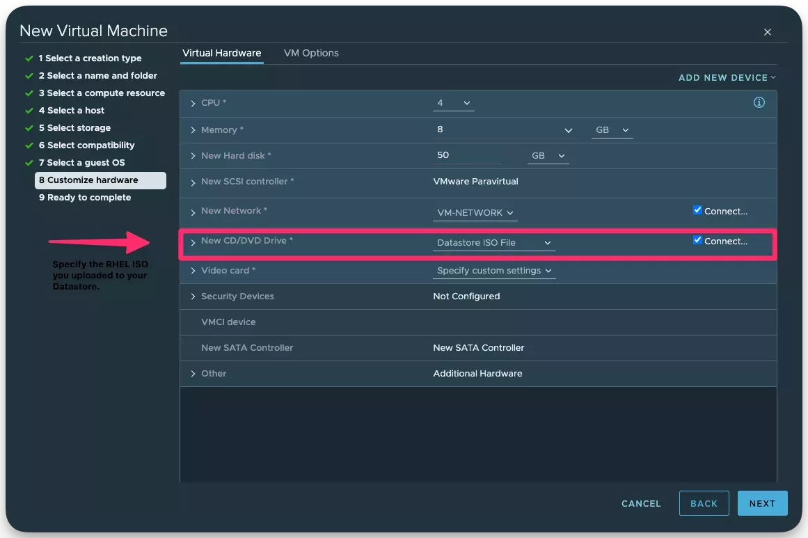 A View of the ISO selection